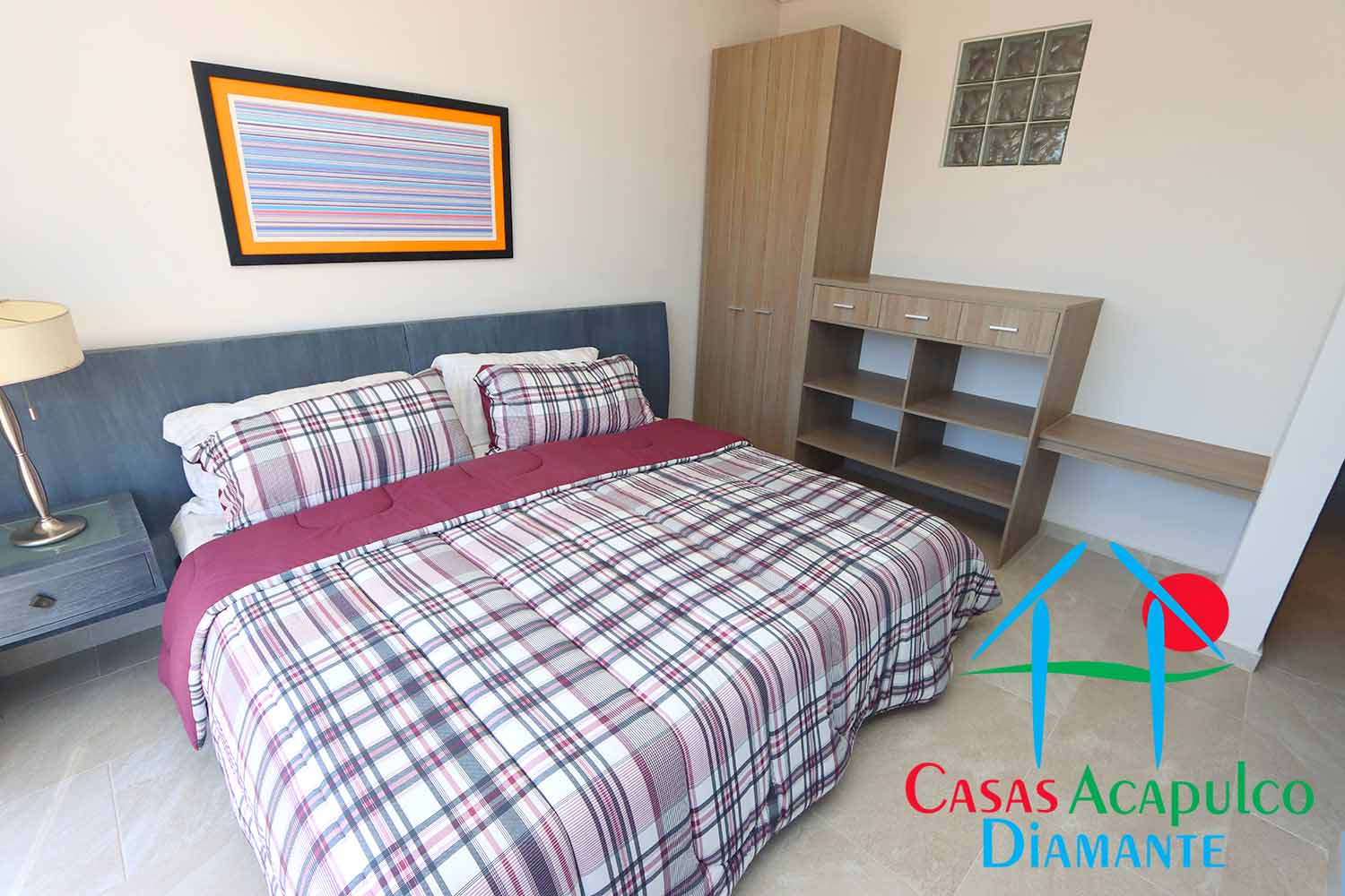 Residencial Caracol departamento muestra - Recámara principal 2